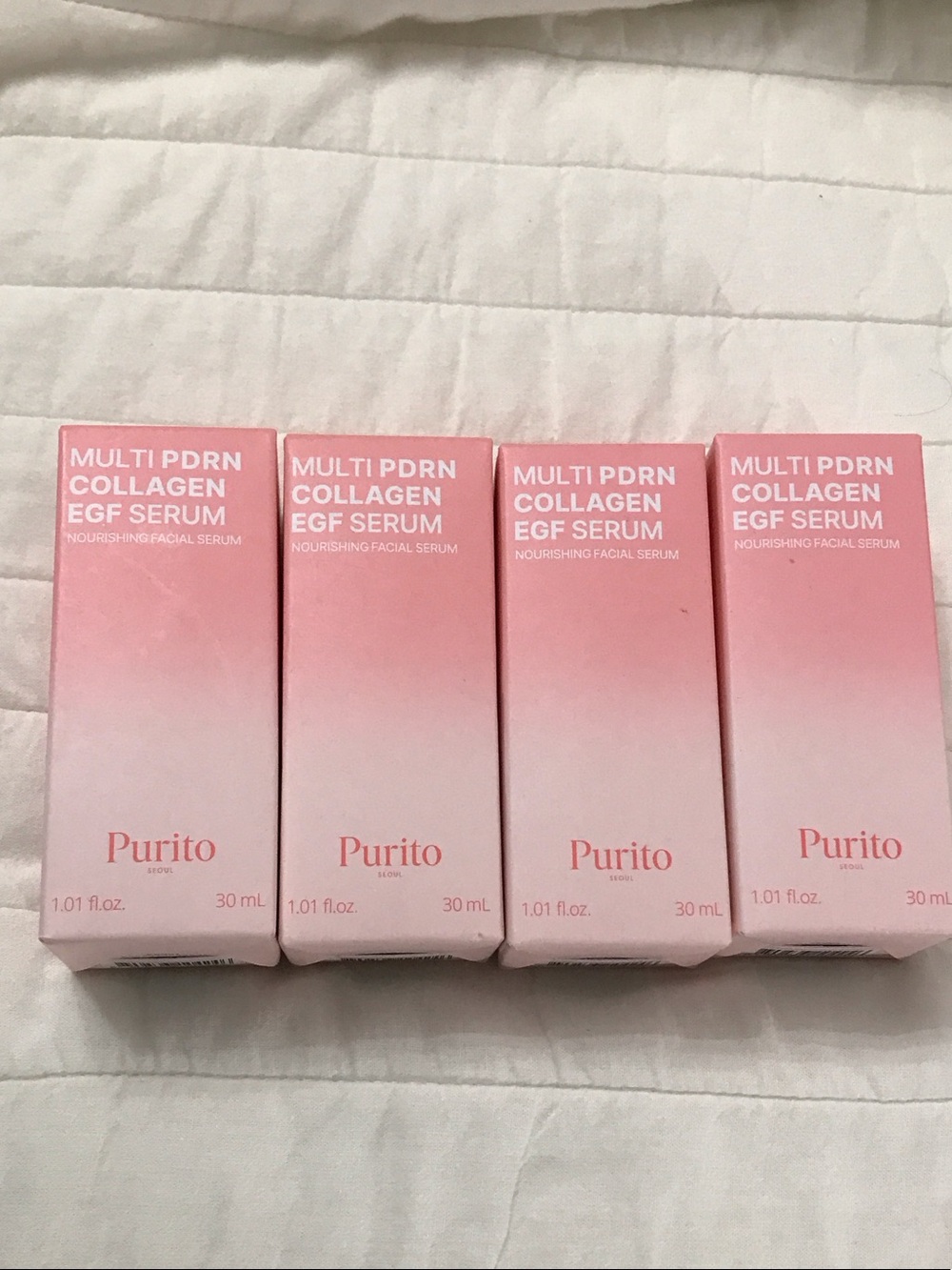 Purito Multi PDRN Collagen EGF Serum - bundle of 4